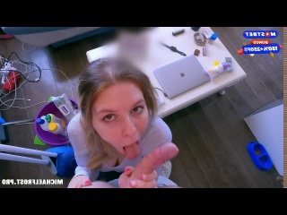 she doesn't clean well, but she fucks great